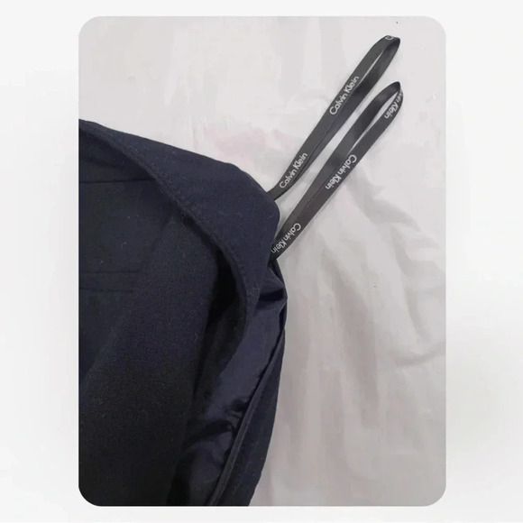 Calvin Klein Classic Fit Straight Leg Midnight Blue/ Black Dress Trousers Size 8 - Picture 8 of 11